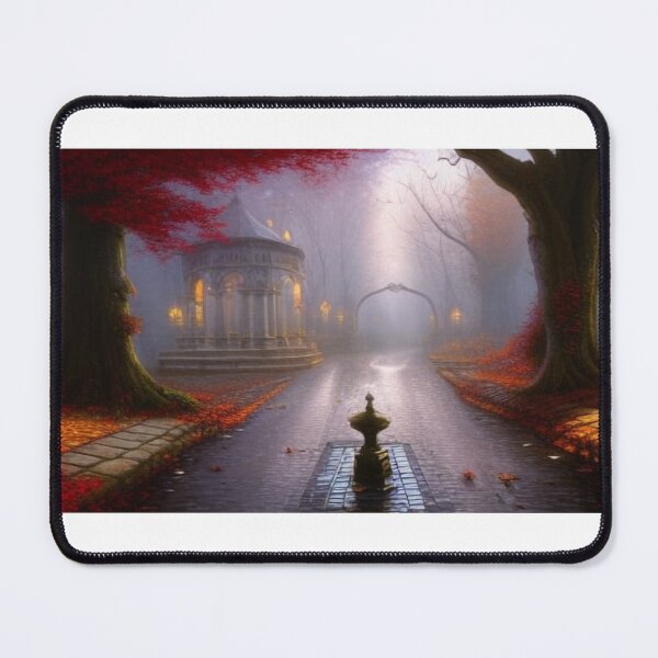 Item preview, Gothic city street designed and sold by ctrinity.