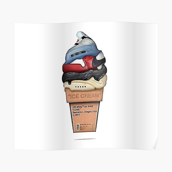 crème glacée Poster