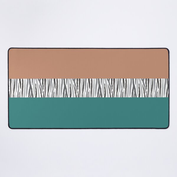 Item preview, Color Blocking with Zebra Stripe Pattern designed and sold by CJAura by Claire Jane Johnson.