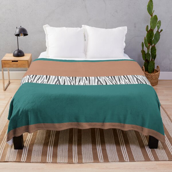Item preview, Color Blocking with Zebra Stripe Pattern designed and sold by CJAura by Claire Jane Johnson.