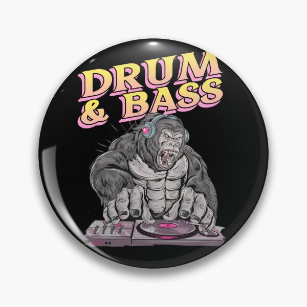 Item preview, Drum & Bass Ape designed and sold by Discothreadz.