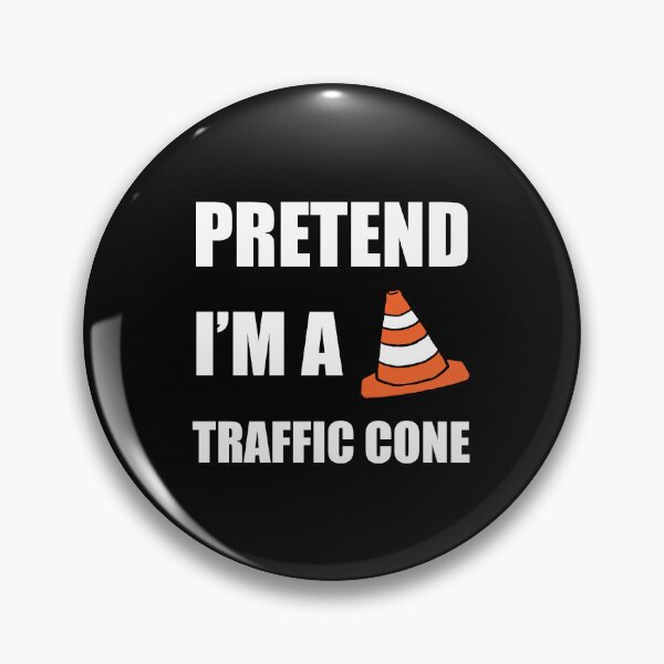 Item preview, Pretend I'm a traffic cone designed and sold by Tshirty10.