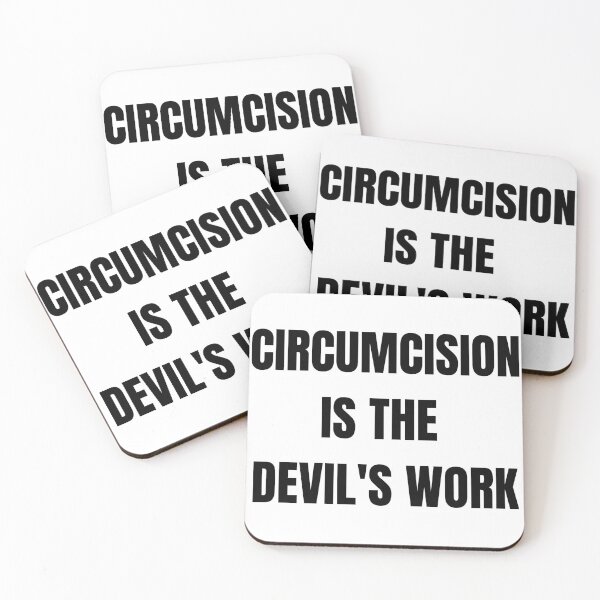 Item preview, Circumcision is the devils work designed and sold by mollzfahdays.