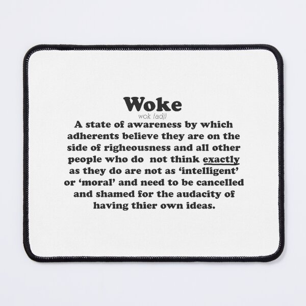 Item preview, Woke : a definition designed and sold by Naomi Gutierrez Parrish.
