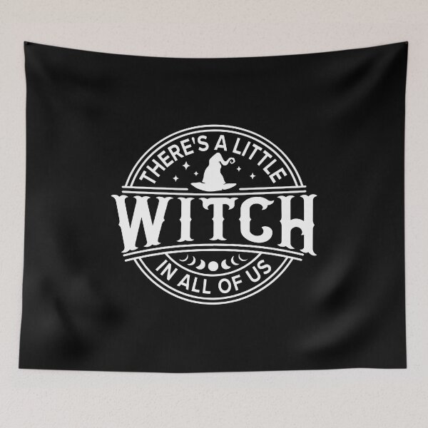 Item preview, There's a Little Witch in all of us designed and sold by SpookySeasonTee.