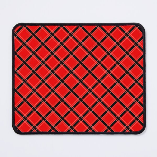 Item preview, Red trendy tartan pattern designed and sold by fuzzyfox.