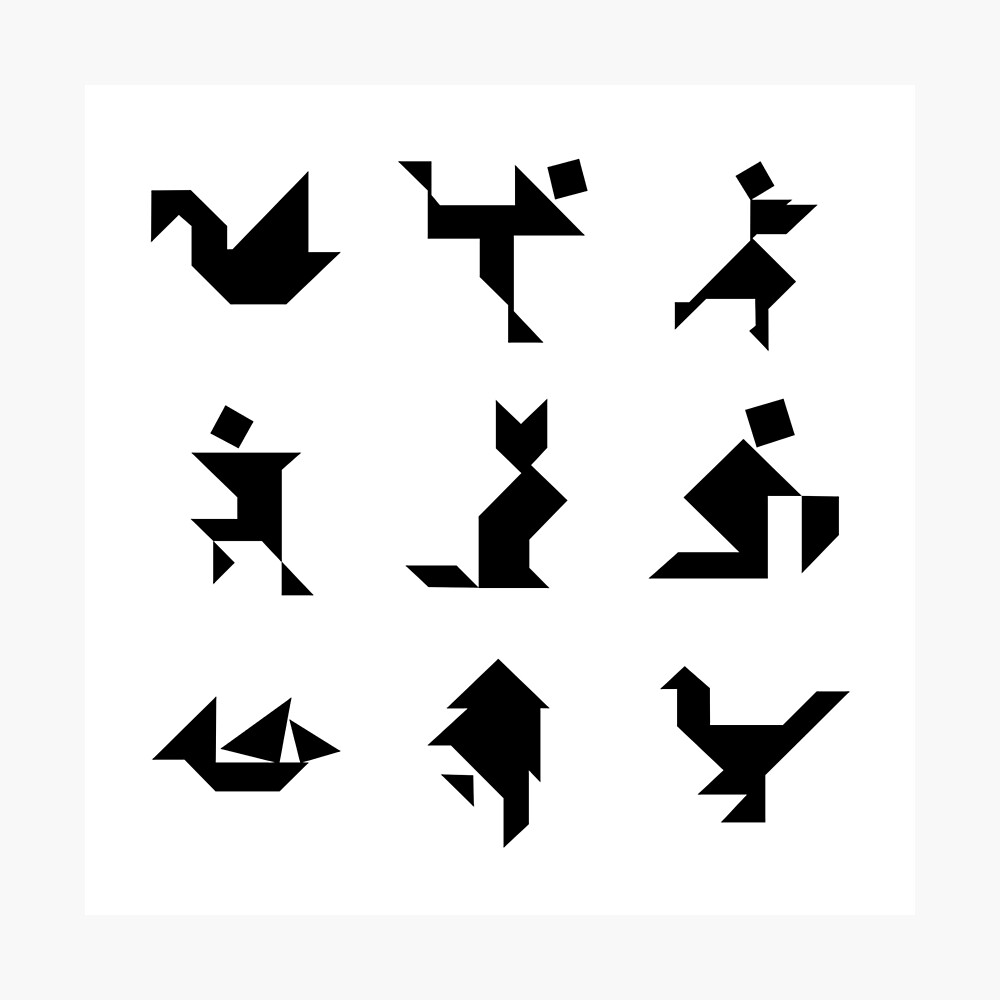 Tangrams Poster
