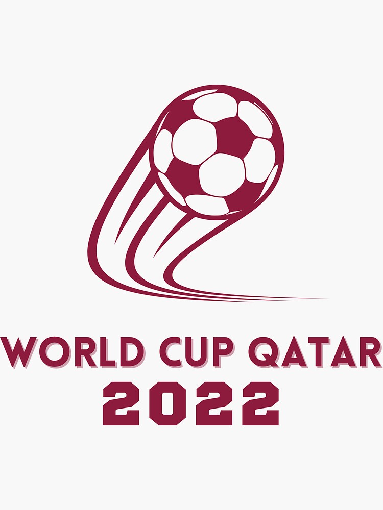 "WORLD CUP QATAR 2022" Sticker for Sale by TrapRemixStore Redbubble