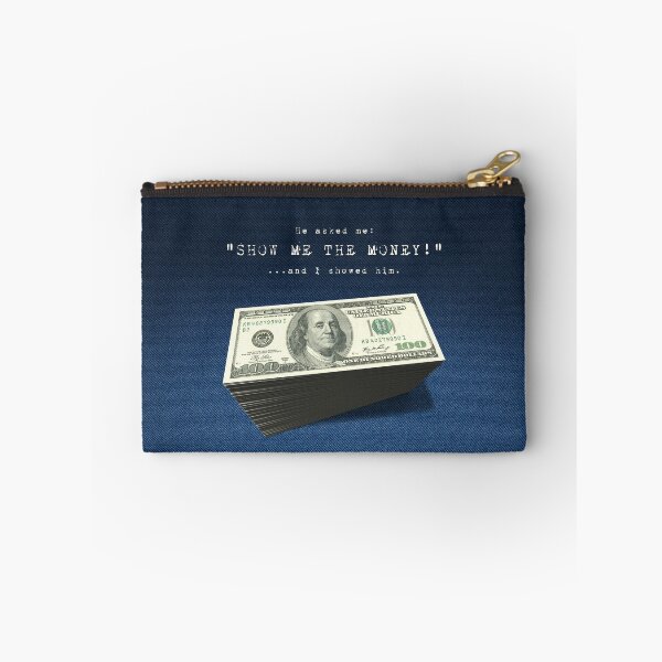 Aperçu de l'œuvre Show Me The Money - USD on Jeans créée et vendue par PopAlien.