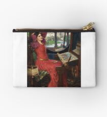 I am Half-Sick of Shadows, said the Lady of Shalott by John William Waterhouse Studio Pouch