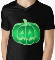 halloween jack o'lantern Men's V-Neck T-Shirt