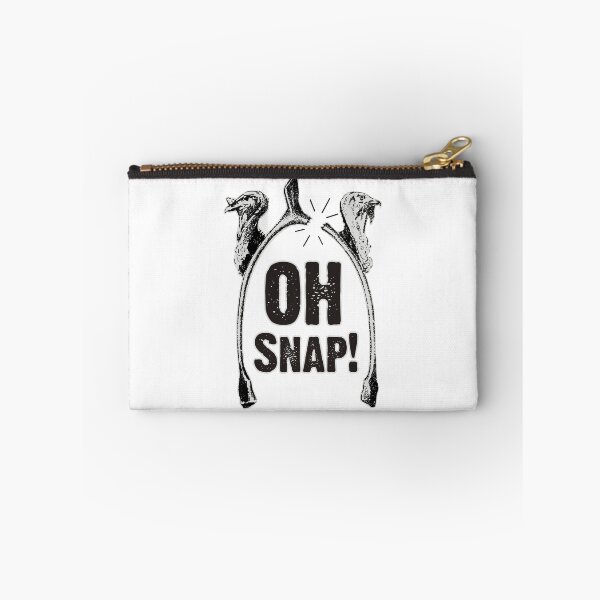 Item preview, oh snap wish bone Turkey Day - thanksgiving furcula designed and sold by OptLuv.