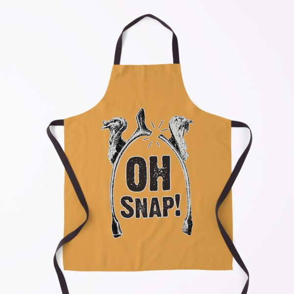 Item preview, oh snap wish bone Turkey Day - thanksgiving furcula designed and sold by OptLuv.