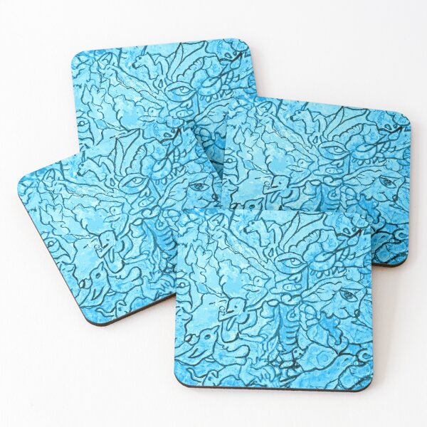 Item preview, Dream Collective Abstract in Blue designed and sold by Karen Simon.