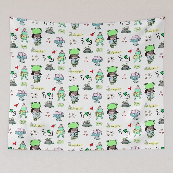 Item preview, Girl with Frog designed and sold by Sarah Reed.