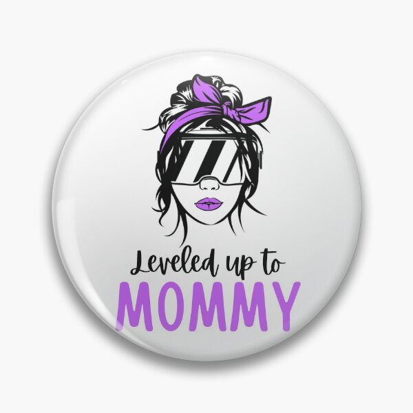 Item preview, Leveled Up To Mommy Vr Gamer Virtual Reality Mothers Day designed and sold by DadJokeDescript.