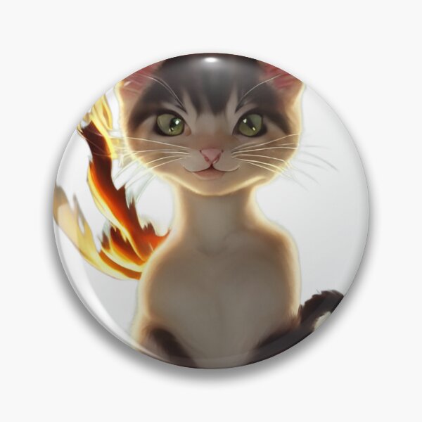 Item preview, Kitten playing with fire designed and sold by Faytaiart.