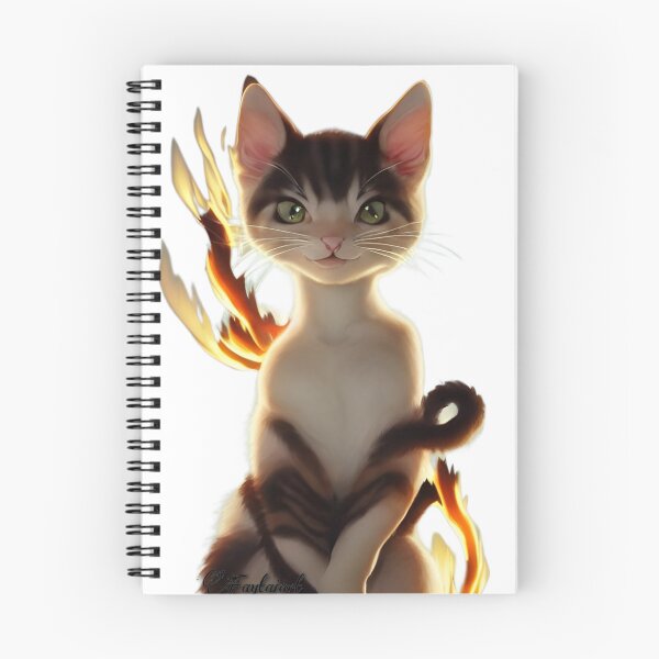 Item preview, Kitten playing with fire designed and sold by Faytaiart.