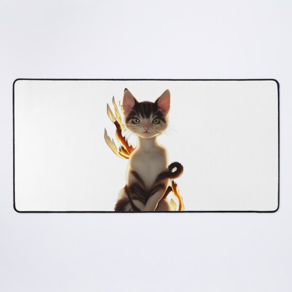 Item preview, Kitten playing with fire designed and sold by Faytaiart.