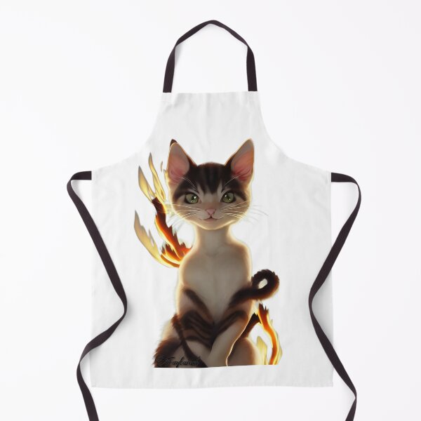 Item preview, Kitten playing with fire designed and sold by Faytaiart.