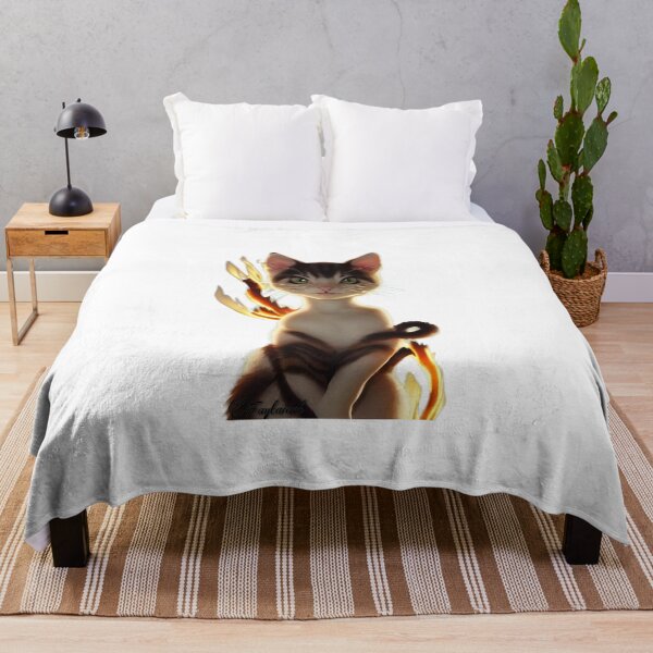 Item preview, Kitten playing with fire designed and sold by Faytaiart.