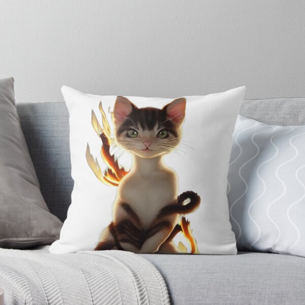 Item preview, Kitten playing with fire designed and sold by Faytaiart.