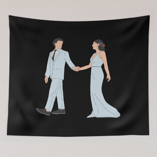Item preview, Bride and groom walking into the Aisle, Romatic love designed and sold by MyTrueLove.