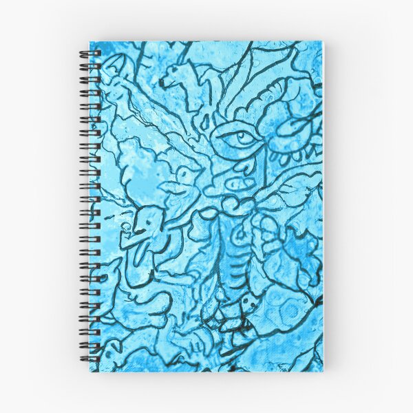 Item preview, Dream Collective Abstract in Blue designed and sold by Karen Simon.