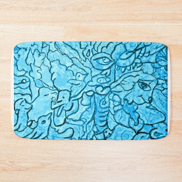 Item preview, Dream Collective Abstract in Blue designed and sold by Karen Simon.