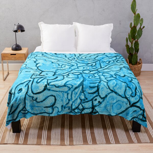 Item preview, Dream Collective Abstract in Blue designed and sold by Karen Simon.
