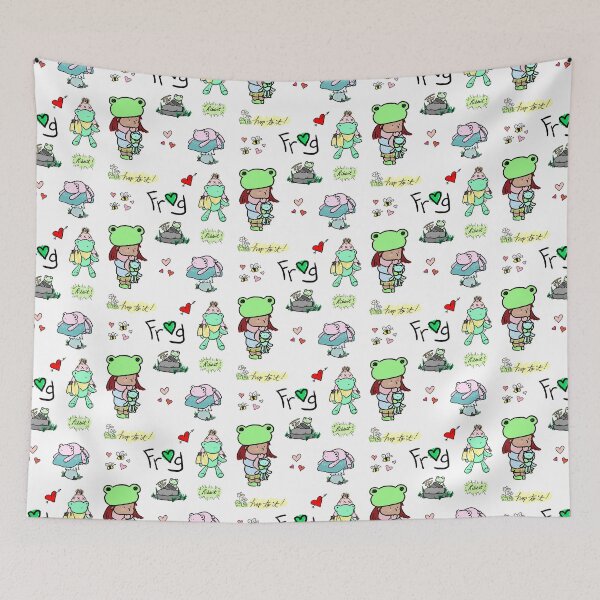Item preview, Girl with Frog designed and sold by Sarah Reed.