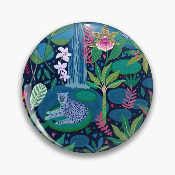 Item preview, Rainforest Waterfalls  designed and sold by Janet Broxon.