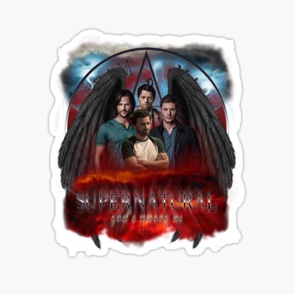Supernatural Gods Among us 2 Sticker