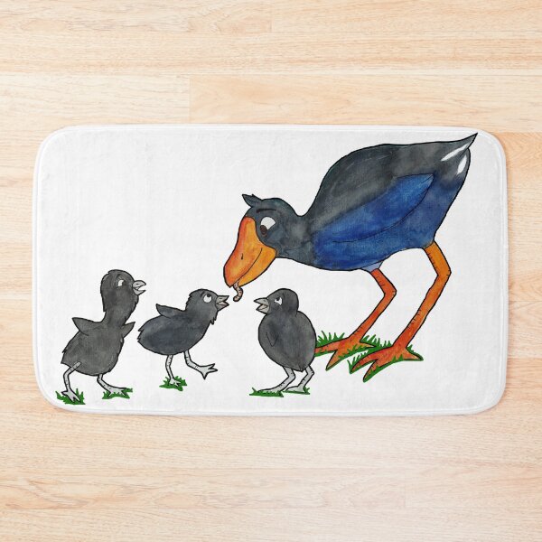 Item preview, Pukeko family designed and sold by Rainbow-Face.