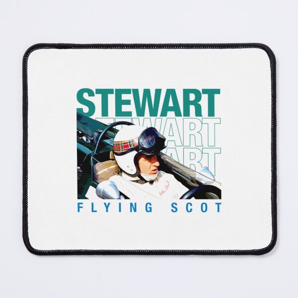 Item preview, Jackie Stewart helmet F1 Champion 60s 70s designed and sold by AllenLetitiArt.