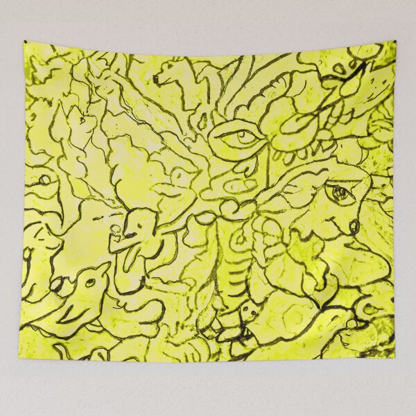 Item preview, Dream Collective Abstract in Yellow designed and sold by Karen Simon.