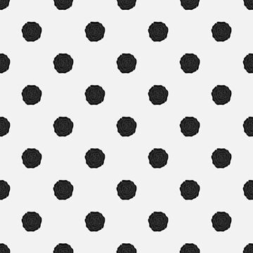 Artwork thumbnail, Small rose pattern 15 by LemonCreamyyyy