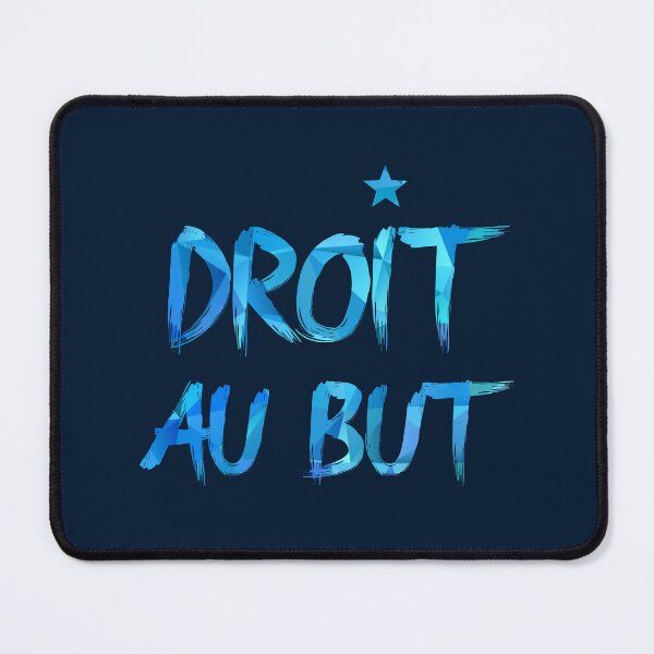 Item preview, Droit au But Geo Blue designed and sold by VRedBaller.