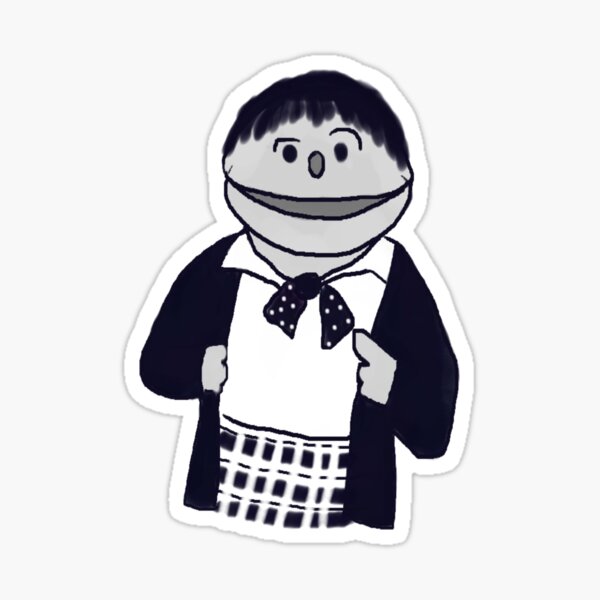 Second Doctor Muppet Style Sticker