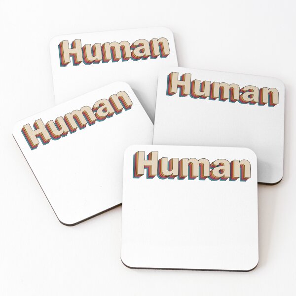 Item preview, Human, Human, Vintage Human, Motivational, Minimal, Retro, We Are Human, designed and sold by RonaldDesigner.