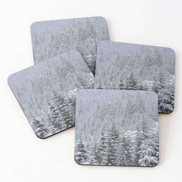 Item preview, A snowy forest designed and sold by WetDogGallery.