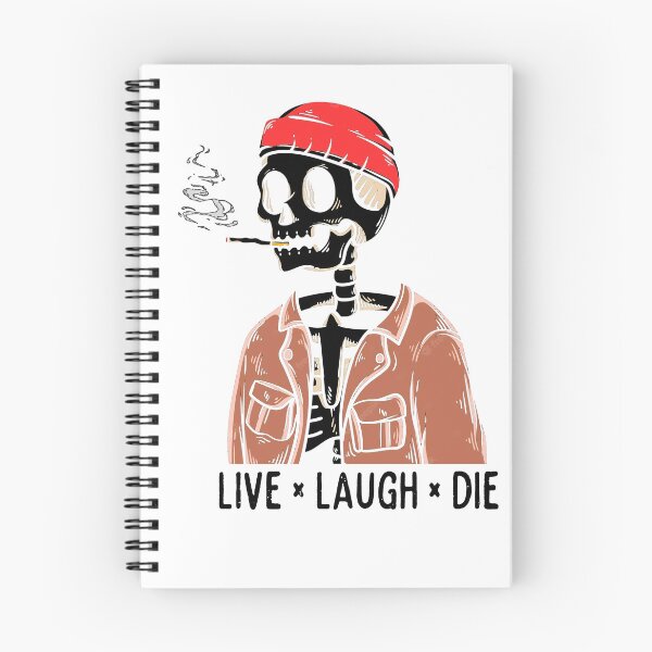 Item preview, Live Laugh Die Skeleton, Funny, Halloween, Spooky, Fall, Halloween Grandpa, Halloween designed and sold by RonaldDesigner.