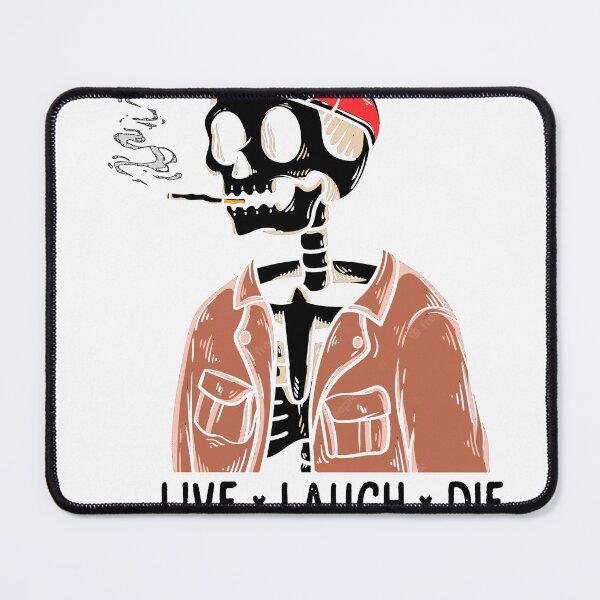 Item preview, Live Laugh Die Skeleton, Funny, Halloween, Spooky, Fall, Halloween Grandpa, Halloween designed and sold by RonaldDesigner.