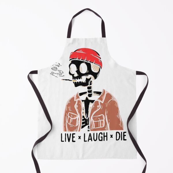 Item preview, Live Laugh Die Skeleton, Funny, Halloween, Spooky, Fall, Halloween Grandpa, Halloween designed and sold by RonaldDesigner.