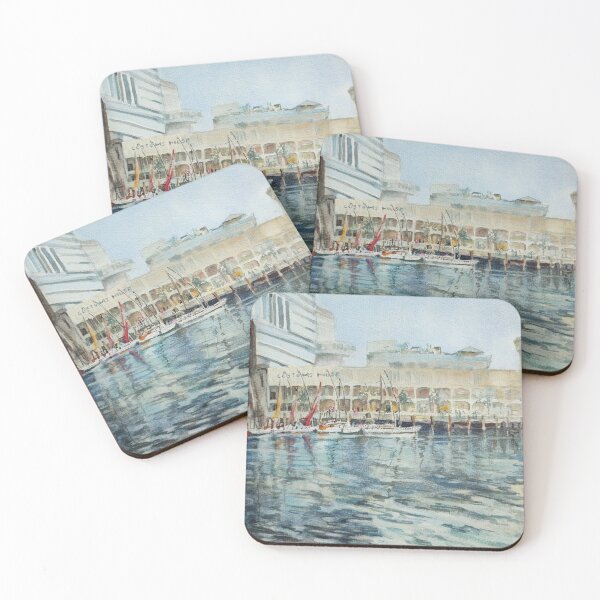 Item preview, Customs House Singapore, watercolor  designed and sold by Almondtree.