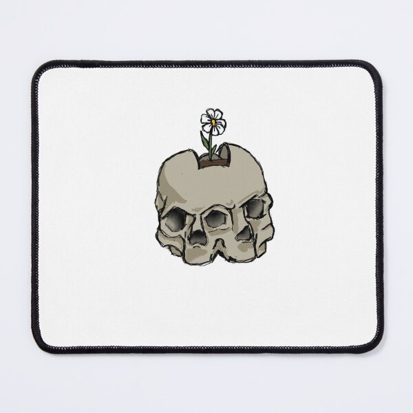 Item preview, Double Skull Flower Pot designed and sold by DoldrumHaps.
