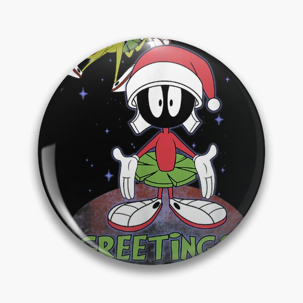 Item preview, Christmas Marvin Greetings Earthlings T-Shirt designed and sold by BuddeQuartz.