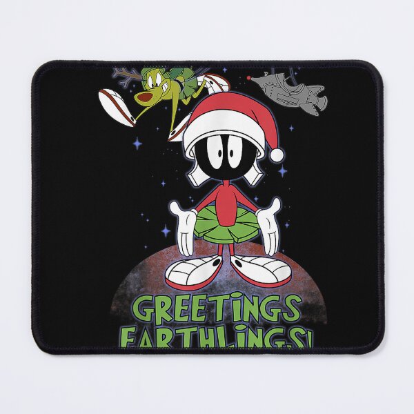 Item preview, Christmas Marvin Greetings Earthlings T-Shirt designed and sold by BuddeQuartz.