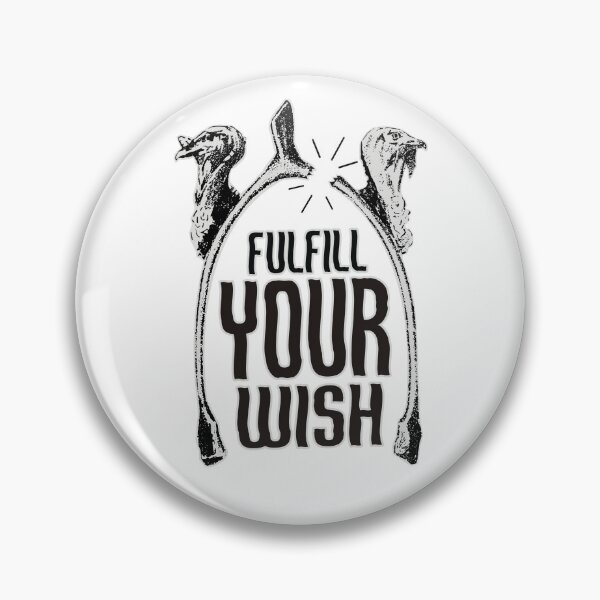 Item preview, fulfill your wish Good Luck wish bone Turkey Day - thanksgiving furcula designed and sold by OptLuv.