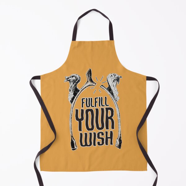 Item preview, fulfill your wish Good Luck wish bone Turkey Day - thanksgiving furcula designed and sold by OptLuv.